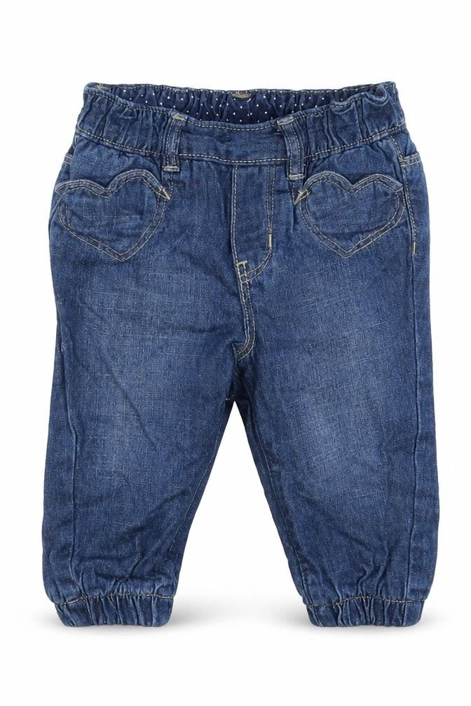 H&M Girls Blue  Denim Capri Jeans Size 3-6 Months