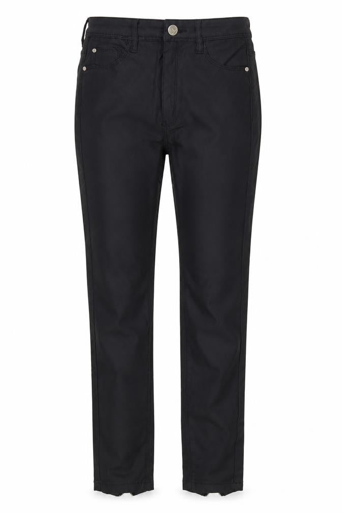 Missguidd Womens Black   Trousers  Size 8 L28 in