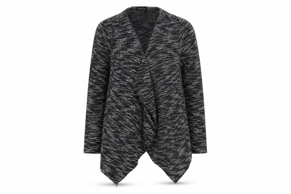 New Look Womens Grey  Knit Cardigan Jumper Size M