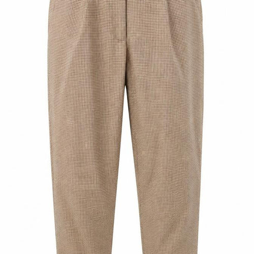Collection Womens Brown Check  Trousers  Size 28 in L25 in