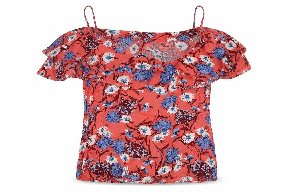 Matalan  Womens Pink Floral  Basic Blouse Size 10
