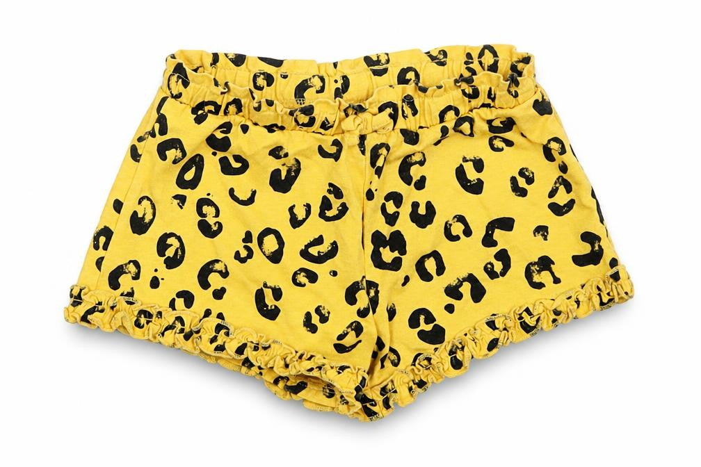 Disney Baby Girls Yellow Animal Print  Cropped Trousers Size 12-18 Months