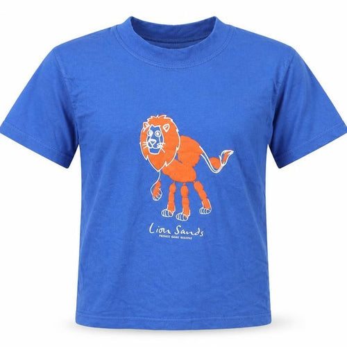 Peter's Originals Boys Blue   Basic T-Shirt Size 5-6 Years