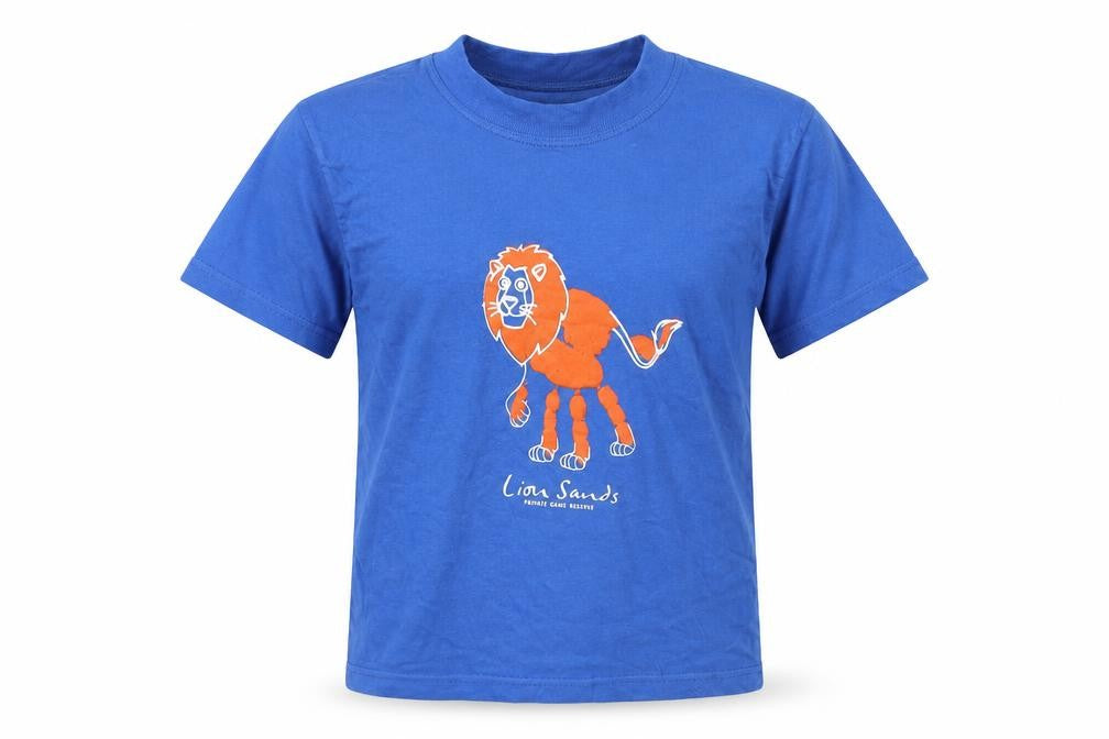 Peter's Originals Boys Blue   Basic T-Shirt Size 5-6 Years