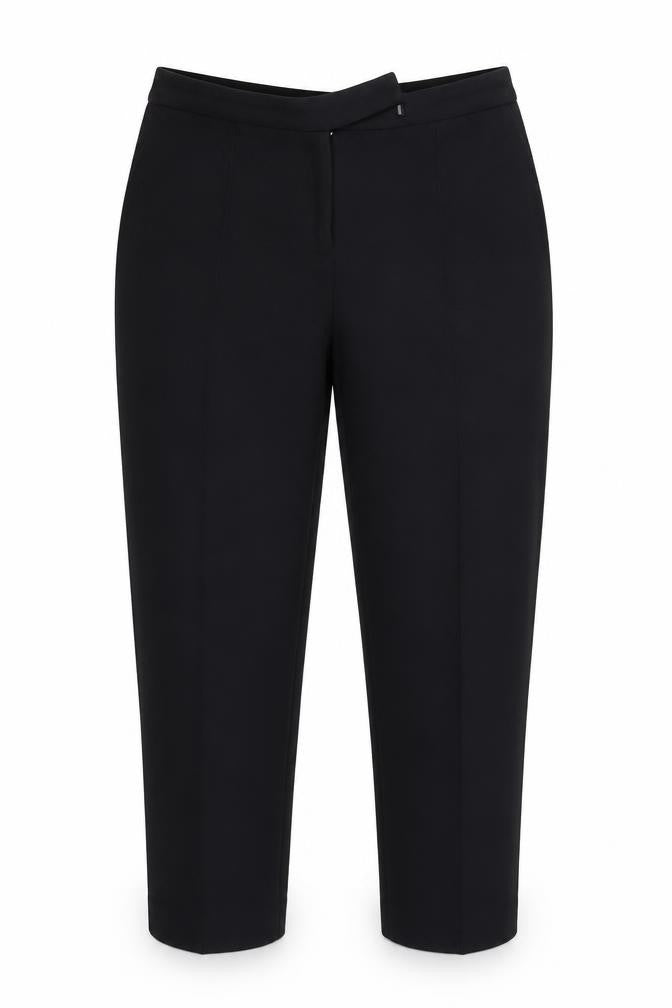 Gerald Darel Womens Black   Cropped Trousers Size 38 L26 in
