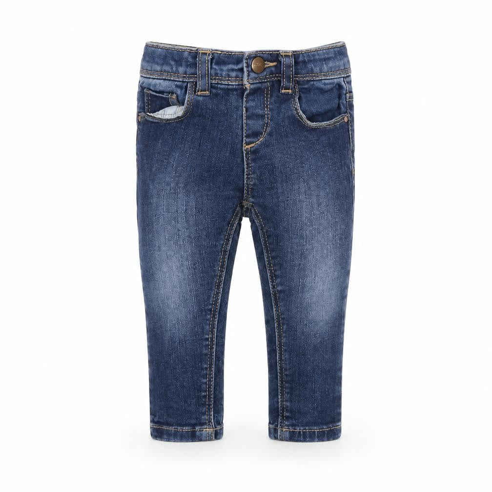Zara Baby Blue  Denim Snow Pants Jeans Size 9 Months