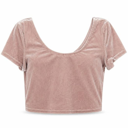 New Look Womens Pink   Cropped T-Shirt Size 10