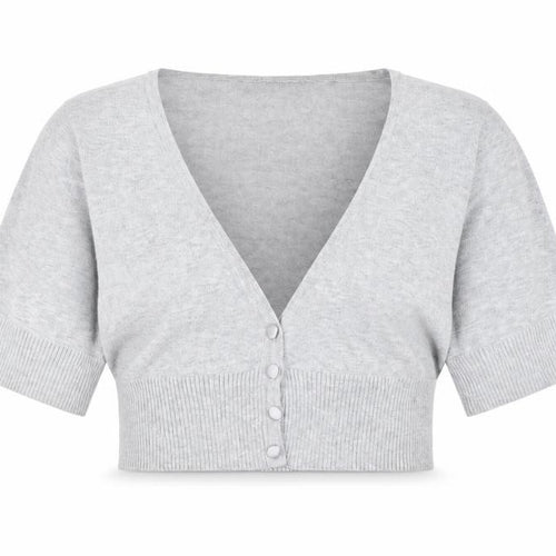 Bay Knitwear Womens Grey   Cardigan Jumper Size 12