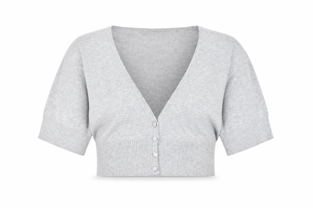 Bay Knitwear Womens Grey   Cardigan Jumper Size 12