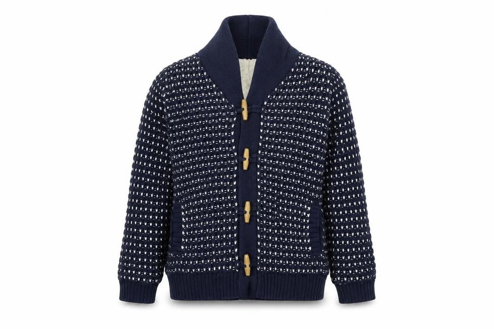 Autograph Girls Blue  Knit Jacket Coatigan Size 5-6 Years