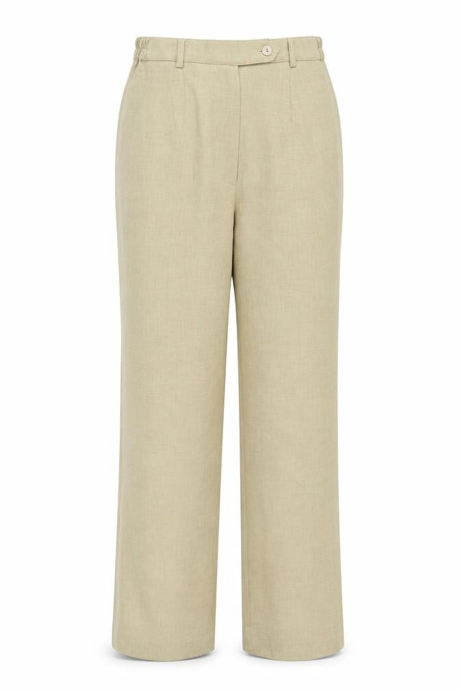 Preworn Womens Beige   Trousers  Size 12 L29 in