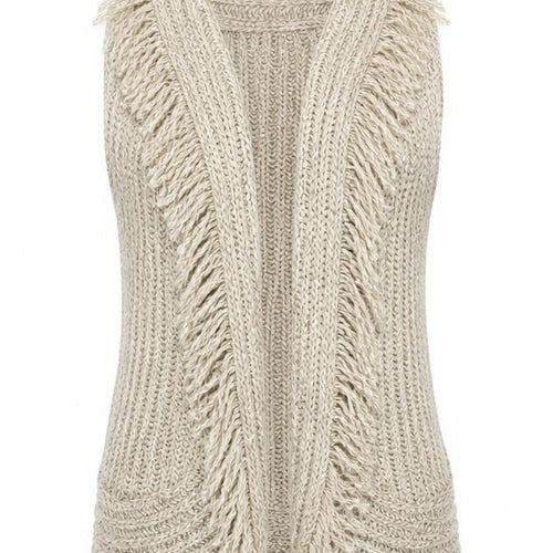 Preworn Womens Beige   Cardigan Jumper Size S