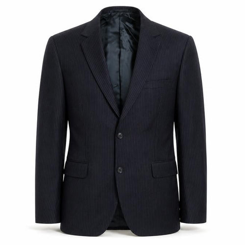 Preworn Mens Black   Jacket Suit Jacket Size 36