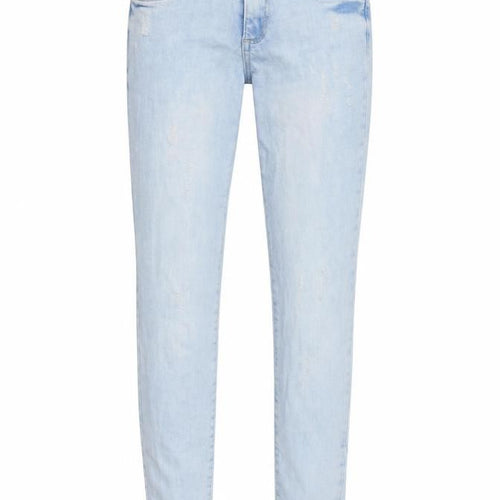 Denim & Co. Womens Blue   Skinny Jeans Size 4 L28 in