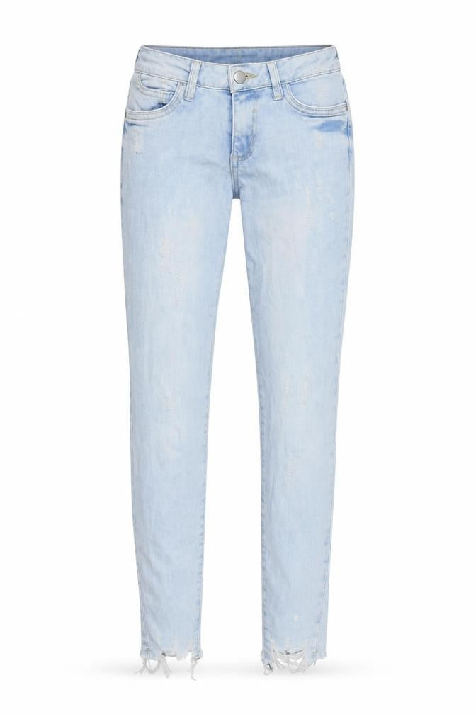 Denim & Co. Womens Blue   Skinny Jeans Size 4 L28 in
