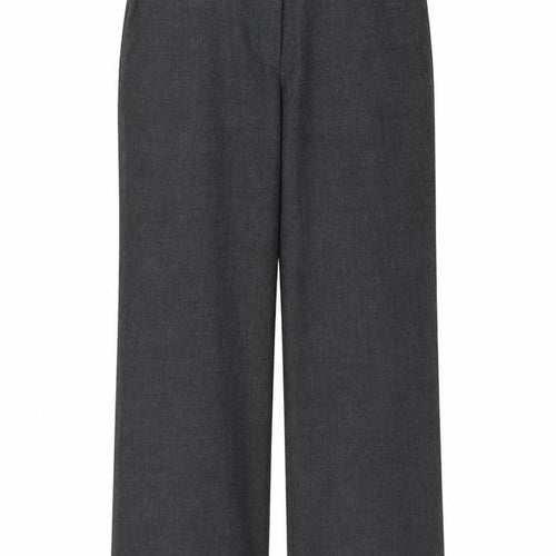 Lebek Womens Grey   Trousers  Size 32 in L28 in