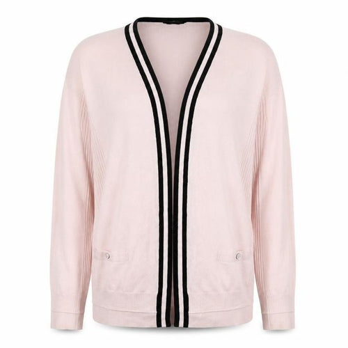 M&Co Womens Pink  Knit Cardigan Jumper Size 10