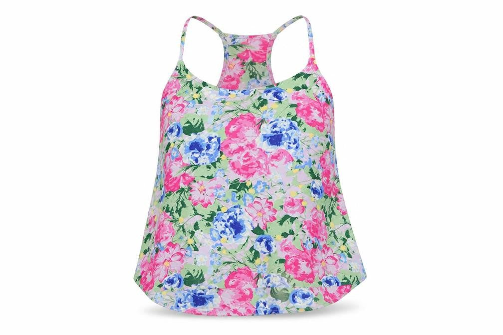 Divided by H&M Womens Multicoloured Floral Chiffon Camisole Tank Size 10