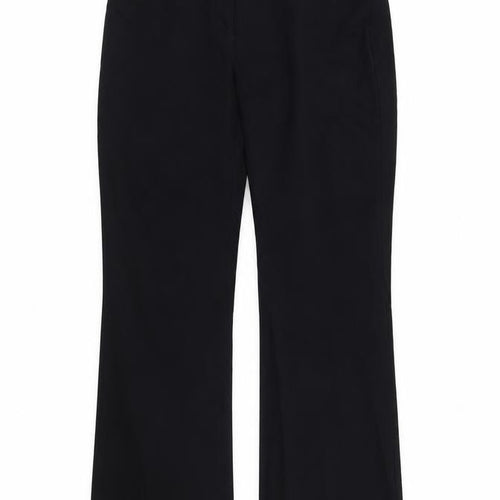 Marks and Spencer Womens Black   Trousers  Size 12 L30 in