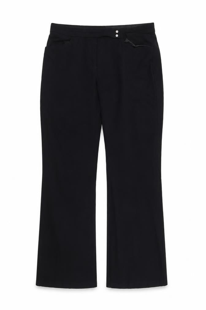 Marks and Spencer Womens Black   Trousers  Size 12 L30 in