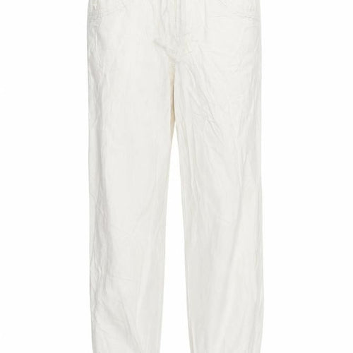 Preworn Womens White   Trousers  Size 28 in L28 in
