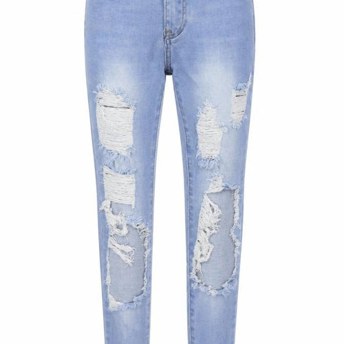 Queen of hearts Womens Blue   Straight Jeans Size XS L26 in