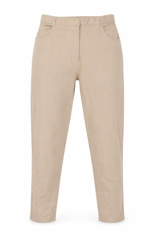 Preworn Womens Beige  Denim Skinny Jeans Size 34 in L28 in