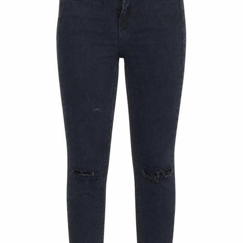 Topshop Womens Black  Denim Skinny Jeans Size 28 in L28 in