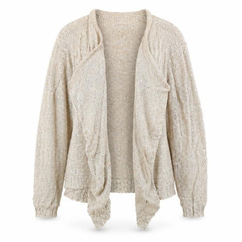 Casamia Womens Beige   Cardigan Jumper Size L