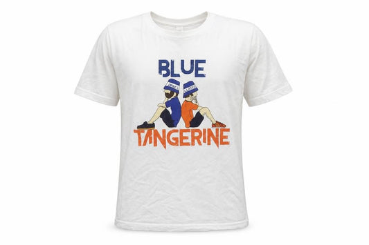 Front view of Canvas men’s white t-shirt, size S