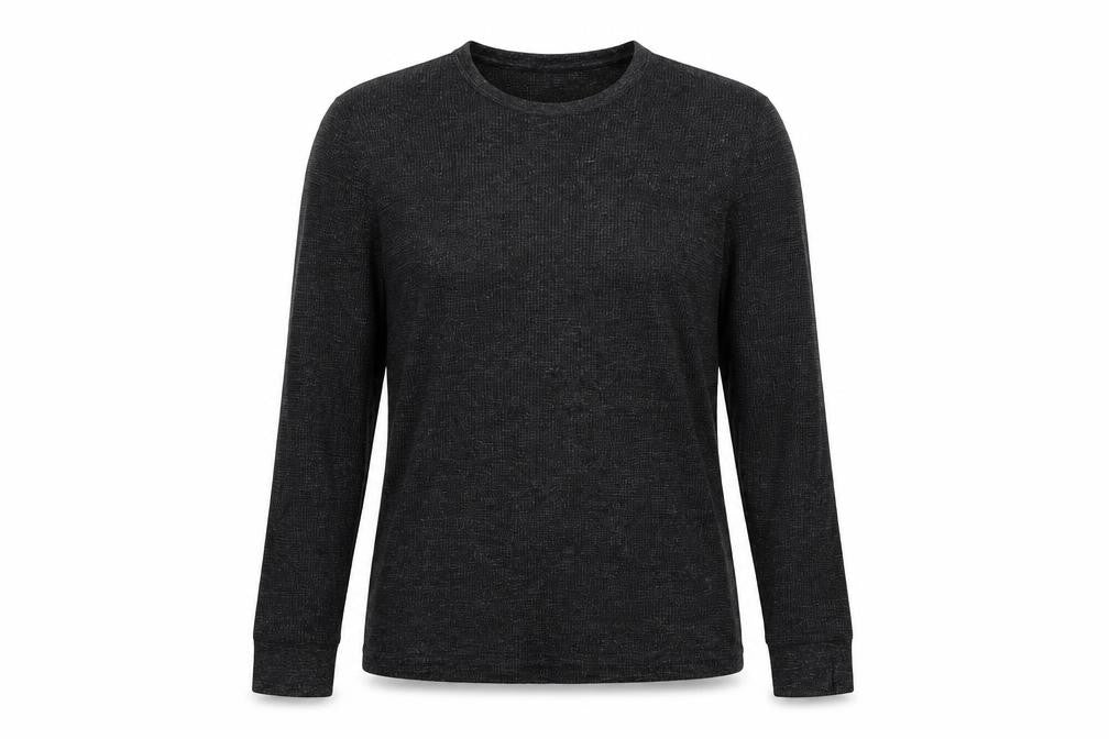 Front view of H&M women’s black jumper, size S