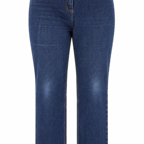 Elite Womens Blue  Denim Straight Jeans Size 14 L27 in