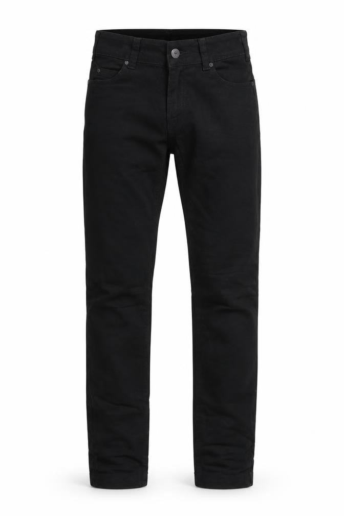 Review Mens Black  Denim Straight Jeans Size 26 L30 in