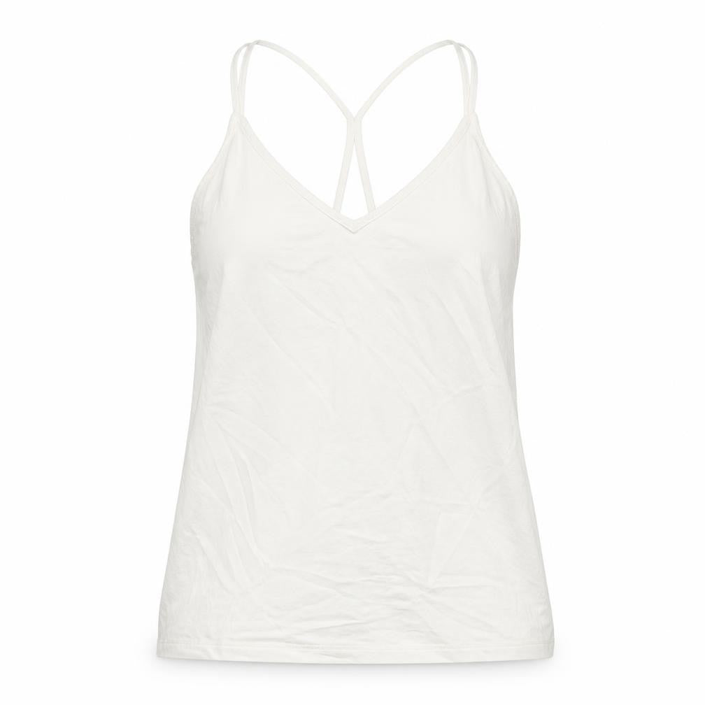 New Look Womens White   Camisole Tank Size 10