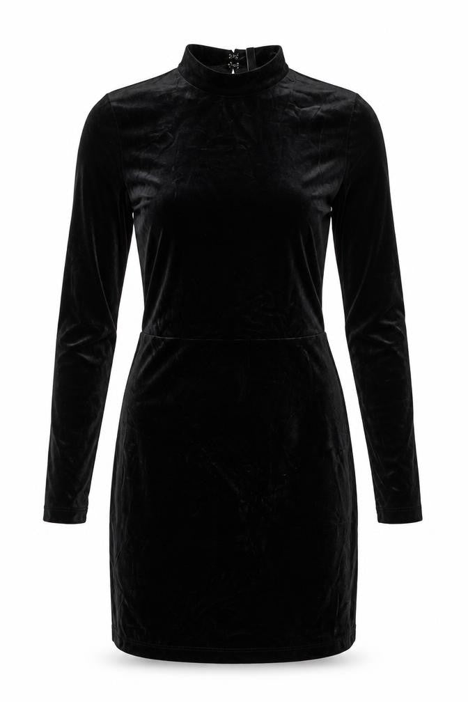 Front view of Divided women’s black bodycon, size UK 8