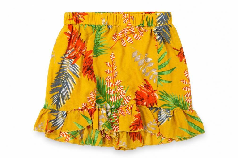 Preworn Womens Orange Floral  Utility Shorts Size S