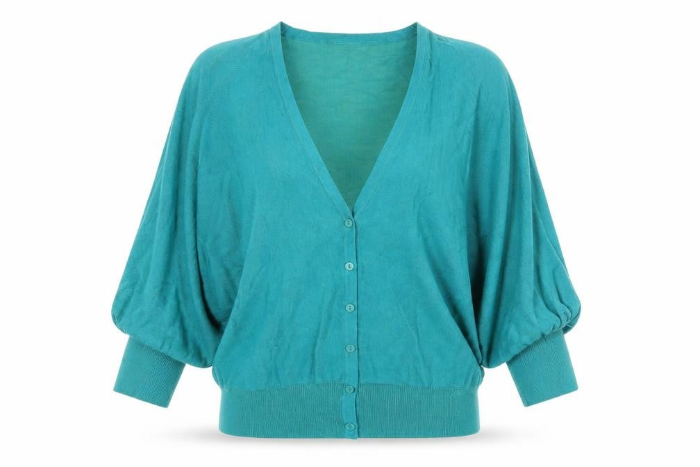 New Look Womens Green   Cardigan Jumper Size 10