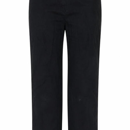 Basler Womens Black  Denim Straight Jeans Size 12 L28 in