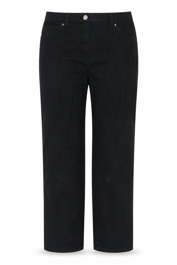 Basler Womens Black  Denim Straight Jeans Size 12 L28 in