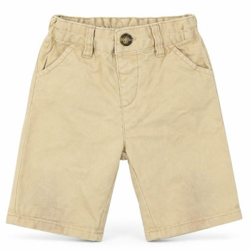 Nutmeg Boys Beige   Cargo Trousers Size 12-18 Months