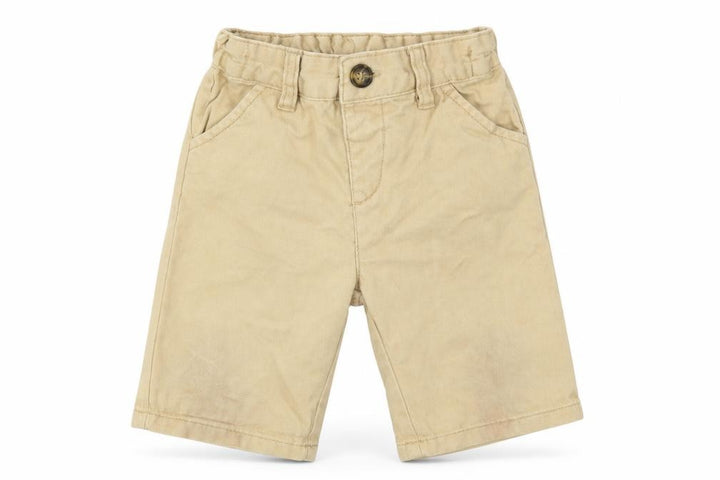 Nutmeg Boys Beige Cargo Trousers Size 12-18 Months