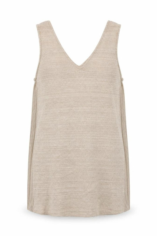 Front view of Next women’s gold basic t-shirt, size UK 10