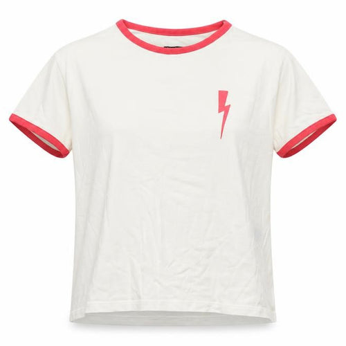 lundiz training  Womens White   Basic T-Shirt Size XS