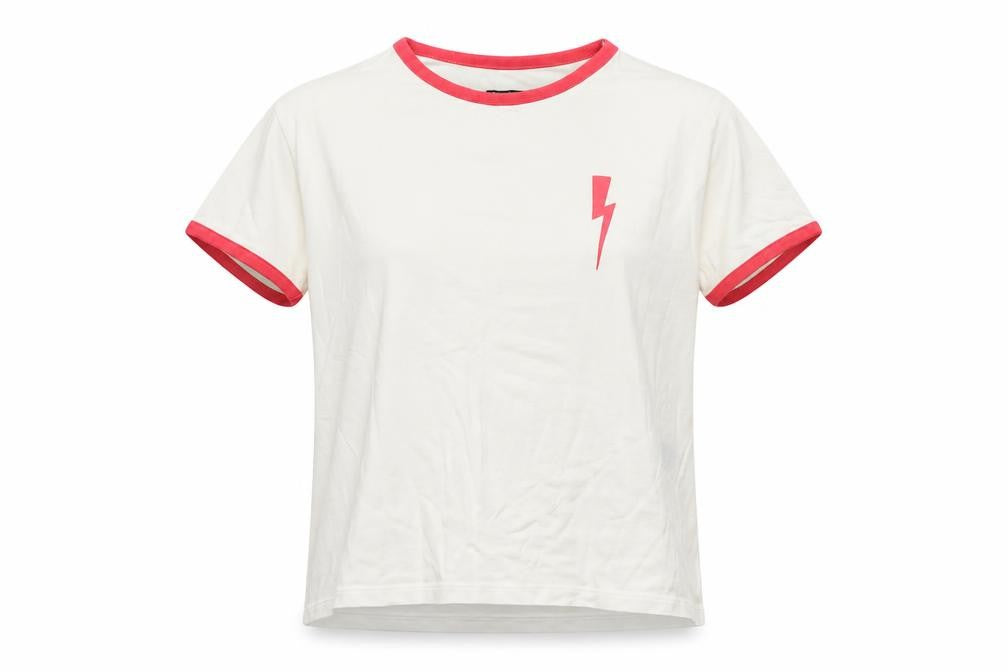 lundiz training  Womens White   Basic T-Shirt Size XS