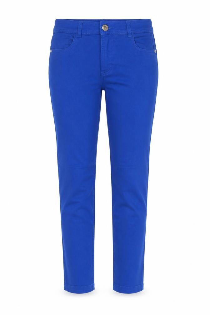Denim & Co. Womens Blue  Denim Straight Jeans Size 12 L30 in
