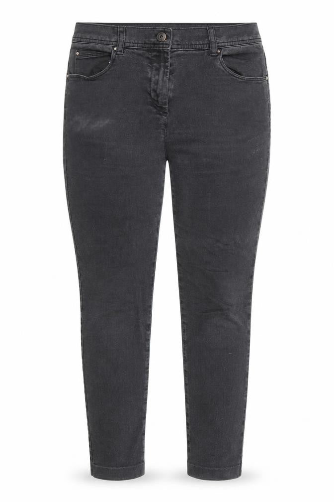 Monsoon Womens Grey  Denim Skinny Jeans Size 12 L25 in