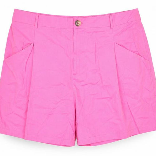 J&H Womens Pink   Mom Shorts Size 39 in