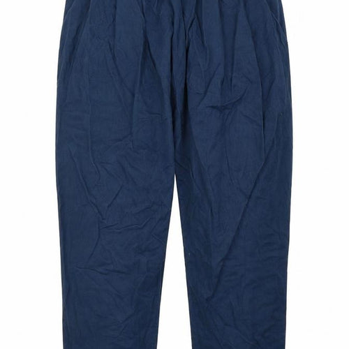 Dante Womens Blue   Capri Trousers Size M L24 in