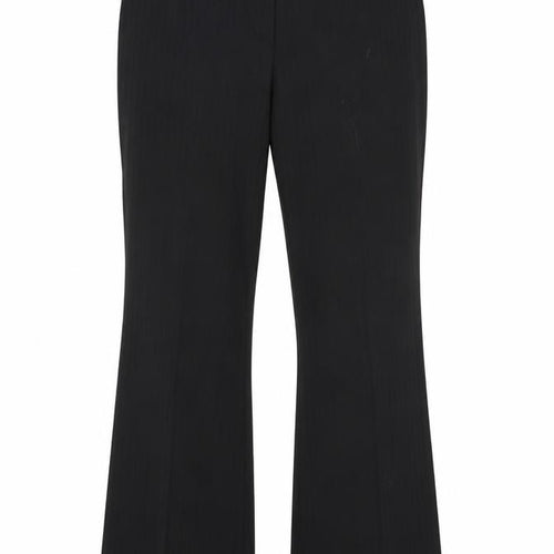 NL Collection Womens Black Striped  Trousers  Size 12 L29 in