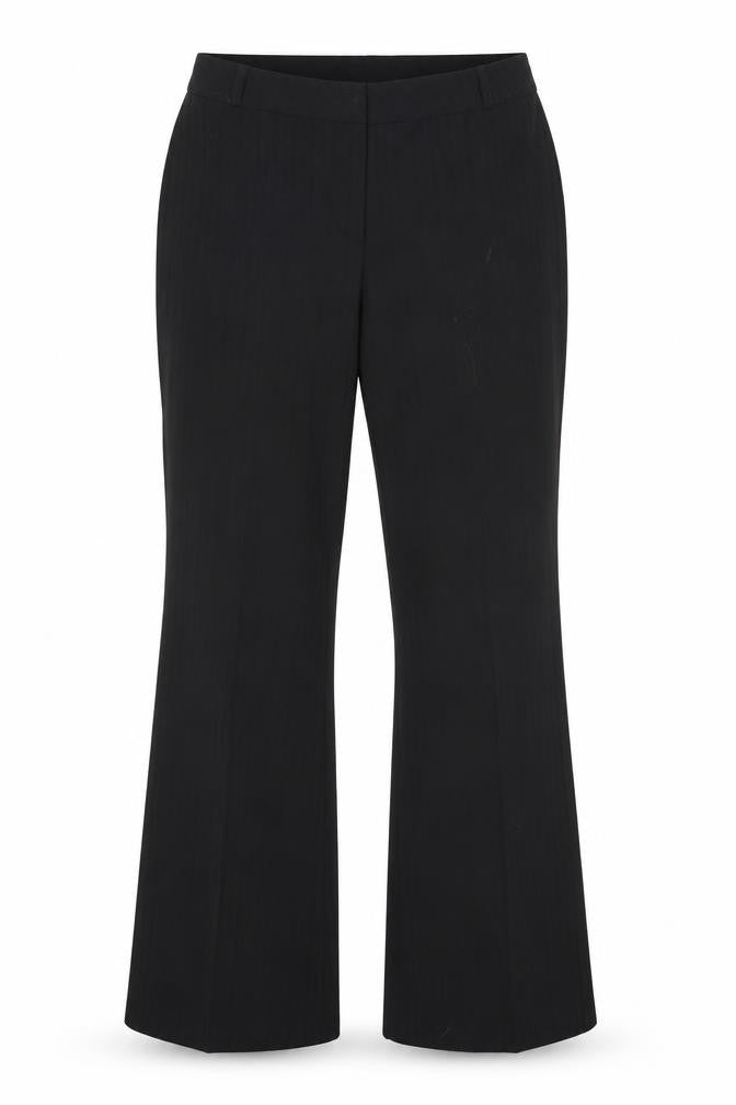 NL Collection Womens Black Striped  Trousers  Size 12 L29 in